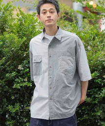 シャツ パッチワークサマーワークシャツ メンズ｜ZOZOTOWN Yahoo!店