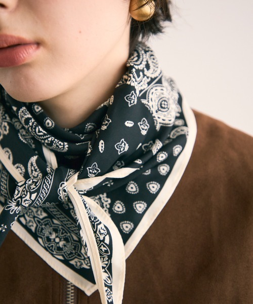 Trish（トリッシュ） ストール マフラー 柄アソート バンダナ柄