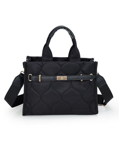 美品 EMPORIO ARMANI キルティング トートバッグ 2WAY 大容量 MIAN（ミアン） トートバッグ 「WEB限定 / 詳細動画あり」キルティング