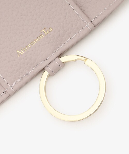 Afternoon Tea（アフタヌーンティー） 財布 フラワーチャーム付き本革