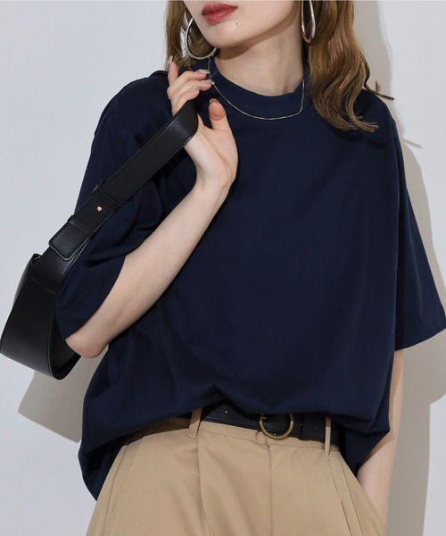 MN+LA tシャツ MN+LA Short Sleeve Tee 無地 TEE オーバーサイズT 