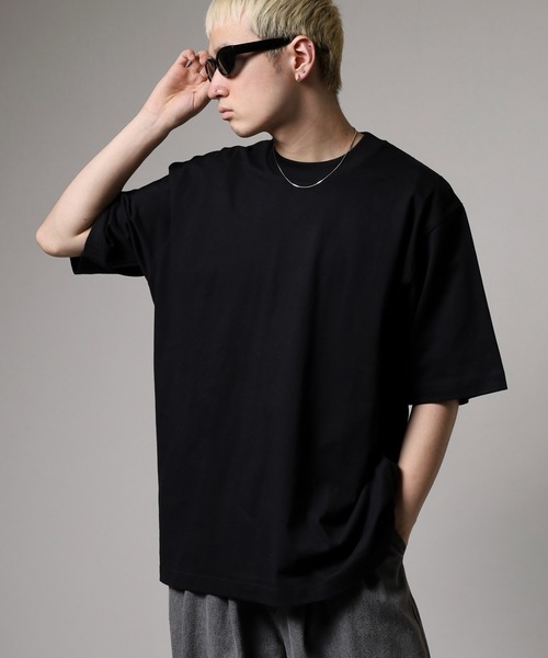 MN+LA tシャツ MN+LA Short Sleeve Tee 無地 TEE オーバーサイズT 