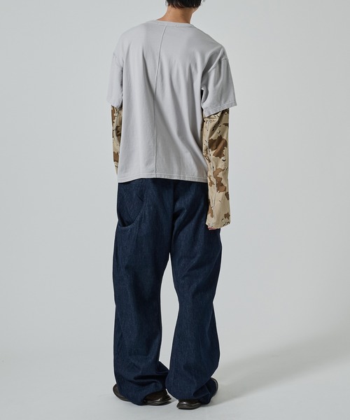 NVRFRGT（ネヴァーフォーゲット） tシャツ 「NVRFRGT」別注 PANELED