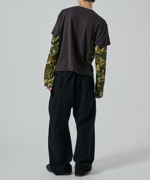 NVRFRGT（ネヴァーフォーゲット） tシャツ 「NVRFRGT」別注 PANELED