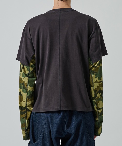 NVRFRGT（ネヴァーフォーゲット） tシャツ 「NVRFRGT」別注 PANELED