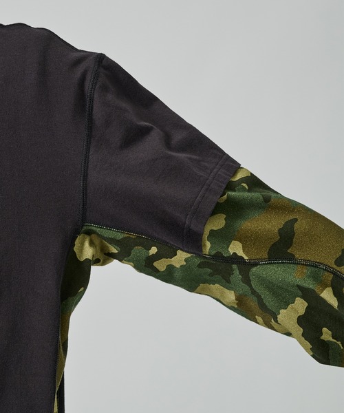 NVRFRGT（ネヴァーフォーゲット） tシャツ 「NVRFRGT」別注 PANELED