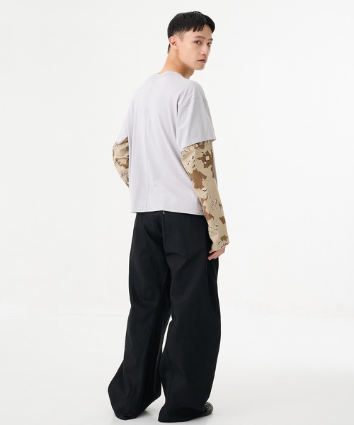 NVRFRGT（ネヴァーフォーゲット） tシャツ 「NVRFRGT」別注 PANELED
