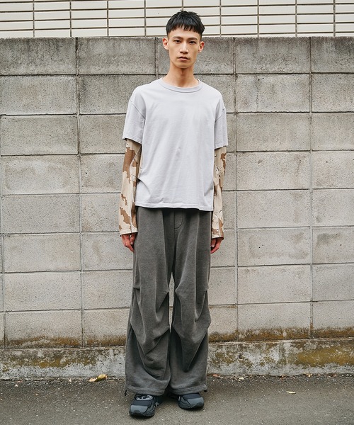 NVRFRGT（ネヴァーフォーゲット） tシャツ 「NVRFRGT」別注 PANELED