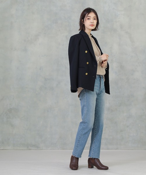 「Gready Brilliant」 「AuieF」長袖ブラウス 38 モカ レディース_画像6