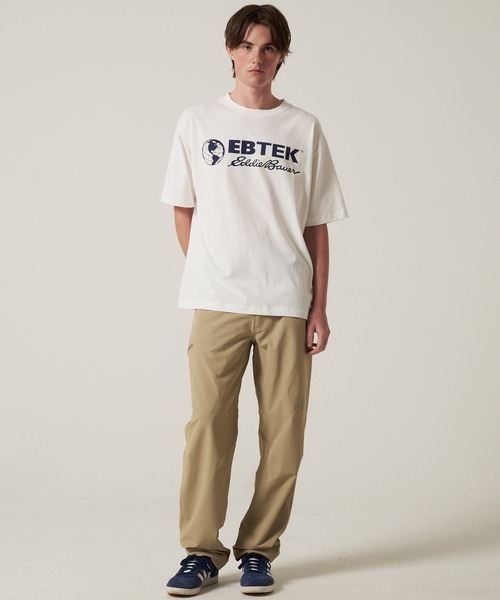 Eddie Bauer（エディーバウアー） tシャツ EBTEK ロゴTシャツ メンズ