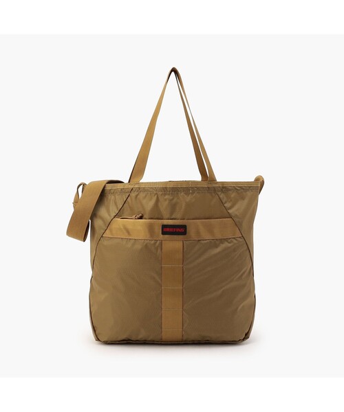 BRIEFING グレー トートバッグ 多ポケット BRIEFING グレー トートバッグ 多ポケット トートバッグ