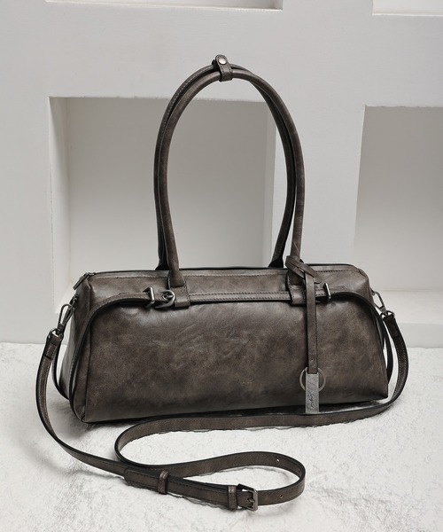 Ungrid（アングリッド） ボストンバッグ ヴィンテージ マテリアル