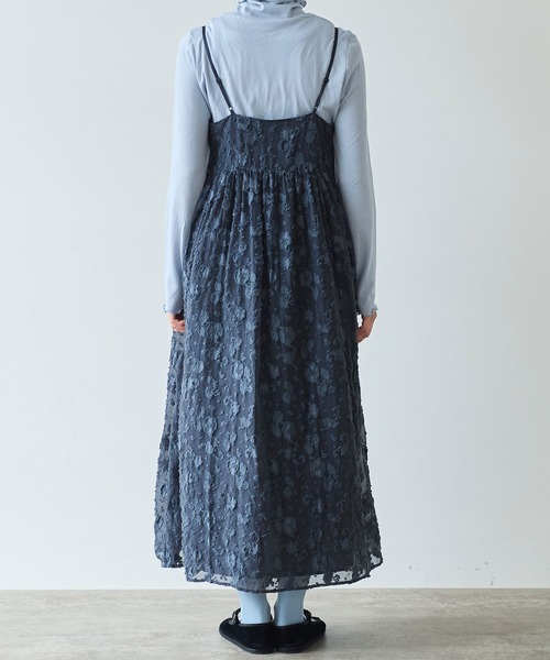 bulle de savon（ビュルデサボン） ワンピース 「early spring」踊るは