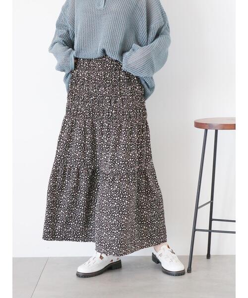 「ehka sopo」 フラットサンダル L ブラウン レディース_画像9