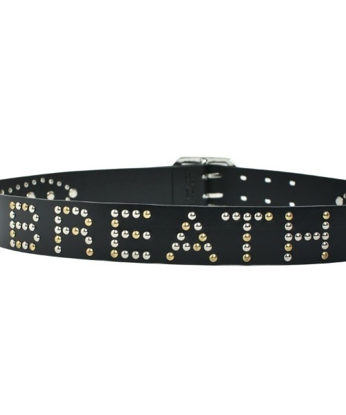 STYLISE ベルト 「BREATH / ブレス」STUDS LOGO BELT / ブラック