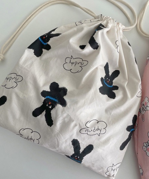 ポーチ 「 Sowel. / ソエル 」 レトロ ラビット 巾着 # レディース