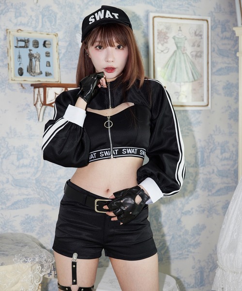 コスプレ 「 LADY SWAT 」 ハロウィン コスプレ 衣装 仮装 大人 SWAT ポリス | ブランド登録なし | 02