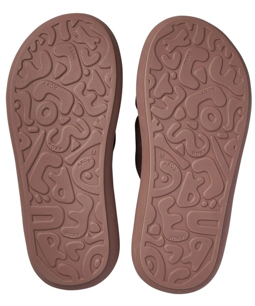 「ROXY」 フラットサンダル SMALL オレンジ レディース_画像6