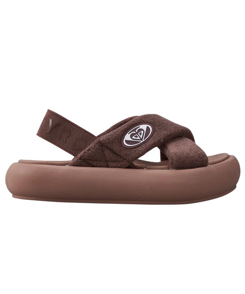 「ROXY」 フラットサンダル SMALL オレンジ レディース_画像7