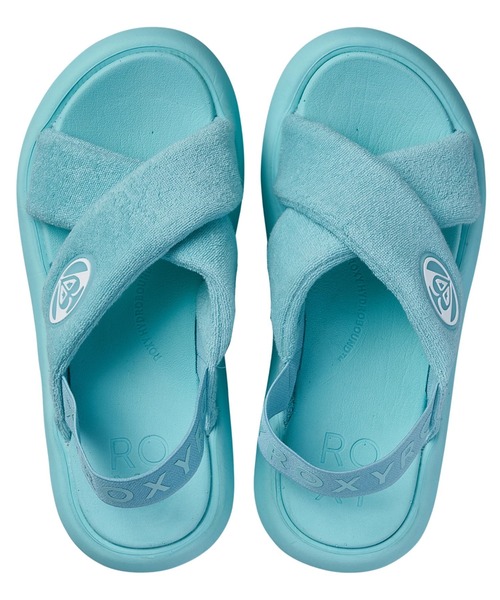 「ROXY」 フラットサンダル SMALL オレンジ レディース_画像8