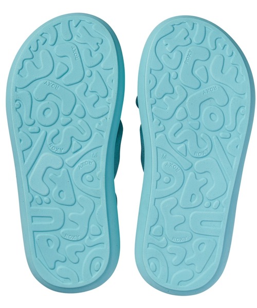 「ROXY」 フラットサンダル SMALL オレンジ レディース_画像9