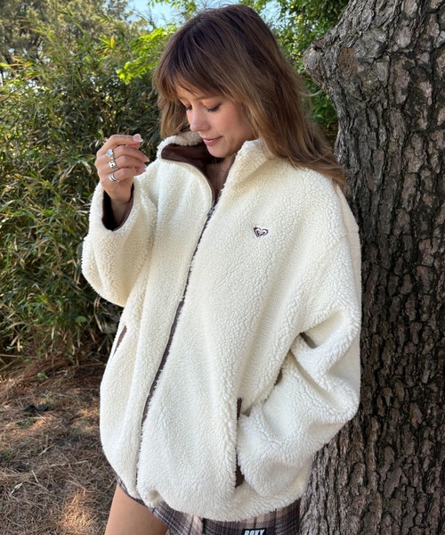 ROXY フード付きジャケット 女性用 クリーム ROXY フード付きジャケット 女性用 クリーム ROXY フード付き