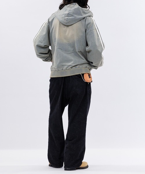 Jungle Storm（ジャングルストーム） パーカー 「13」ブラストデニム