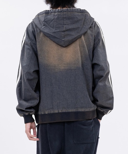 Jungle Storm（ジャングルストーム） パーカー 「13」ブラストデニム