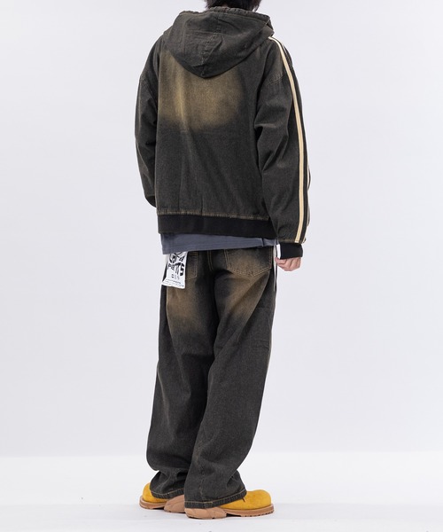 Jungle Storm（ジャングルストーム） パーカー 「13」ブラストデニム