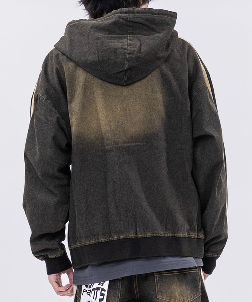 Jungle Storm（ジャングルストーム） パーカー 「13」ブラストデニム