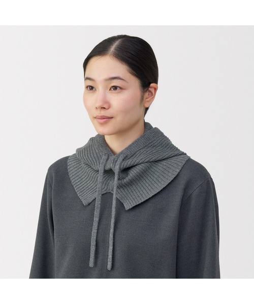 無印良品（MUJI） ネックウォーマー スヌード 首のチクチクを抑えた