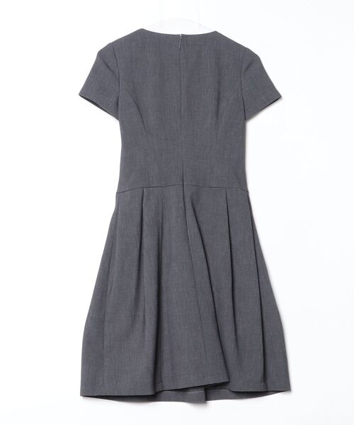 Rene（ルネ） 半袖ワンピース 32 グレー レディース : ZOZOTOWN Yahoo
