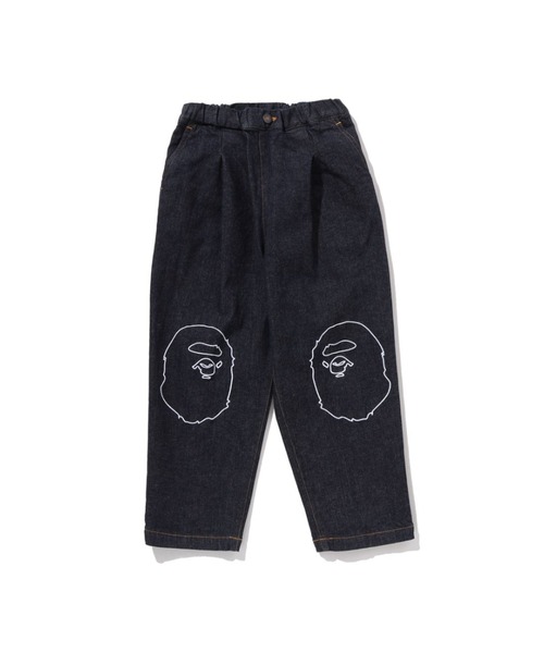 A BATHING APE（アベイシングエイプ） パンツ APE HEAD 10 OZ STRETCH