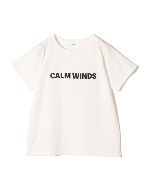 「+81BRANCA」 半袖Tシャツ ONE SIZE オフホワイト レディース_画像3