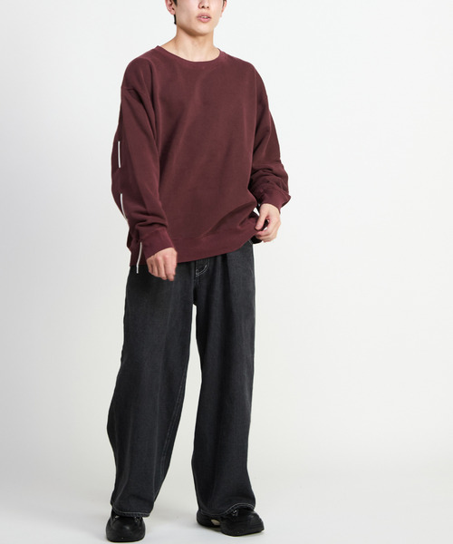 CONVERSE TOKYO トレーナー スウェット PIGMENT DYE SPINDLE CODE
