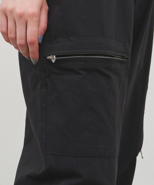 「AIVER」 パンツ SMALL グレイッシュブルー メンズ_画像8