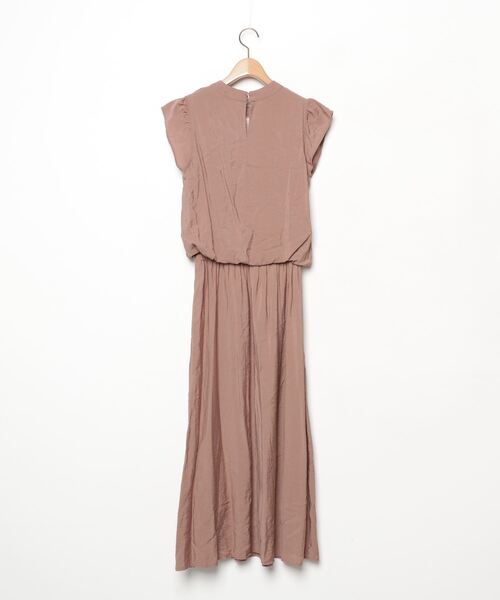 「MELROSE」 半袖ワンピース M ブラウン レディース_画像2