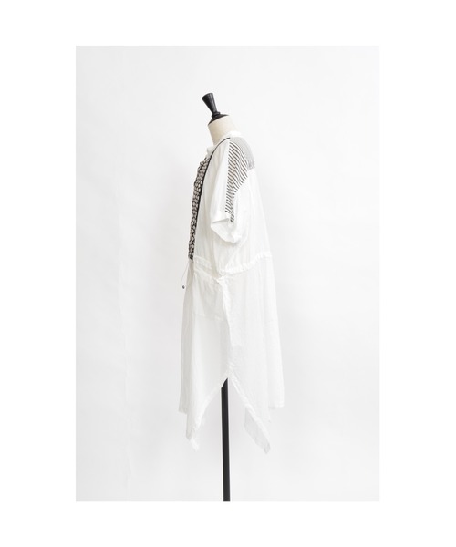 「gomme」 半袖ワンピース MEDIUM ブラック レディース_画像9