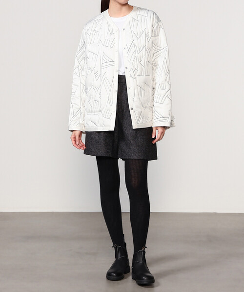 manipuri（マニプリ） ジャケット ノーカラージャケット