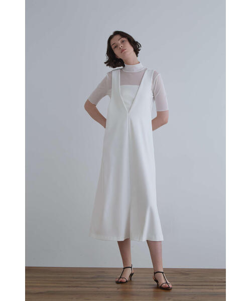 LE PHIL（ル フィル） サロペットスカート 1 ブラック レディース