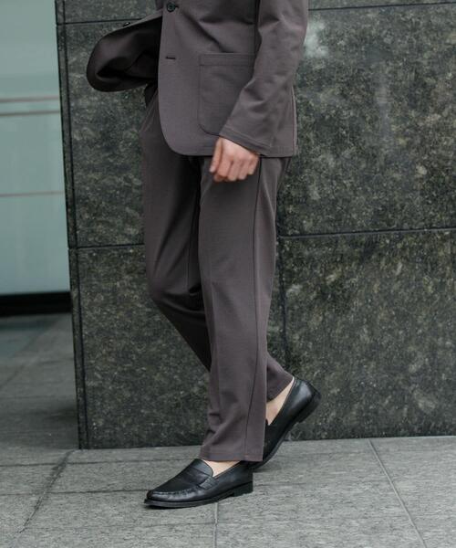 「URBAN RESEARCH ROSSO MEN」 スラックス SMALL チャコールグレー メンズ_画像2