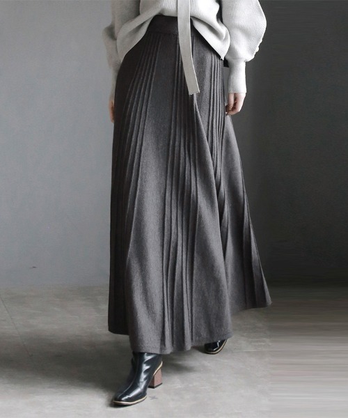 スカート プリーツロングスカート : ZOZOTOWN Yahoo!店 - 通販 - Yahoo