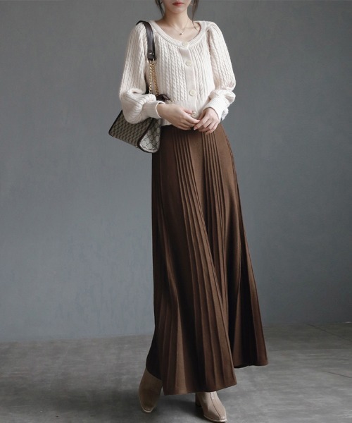 スカート プリーツロングスカート : ZOZOTOWN Yahoo!店 - 通販 - Yahoo