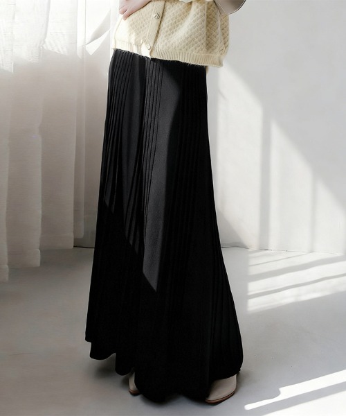 スカート プリーツロングスカート : ZOZOTOWN Yahoo!店 - 通販 - Yahoo