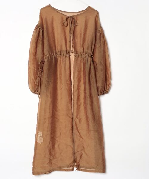 KBF（ケービーエフ） 長袖ワンピース ONE ブラウン レディース