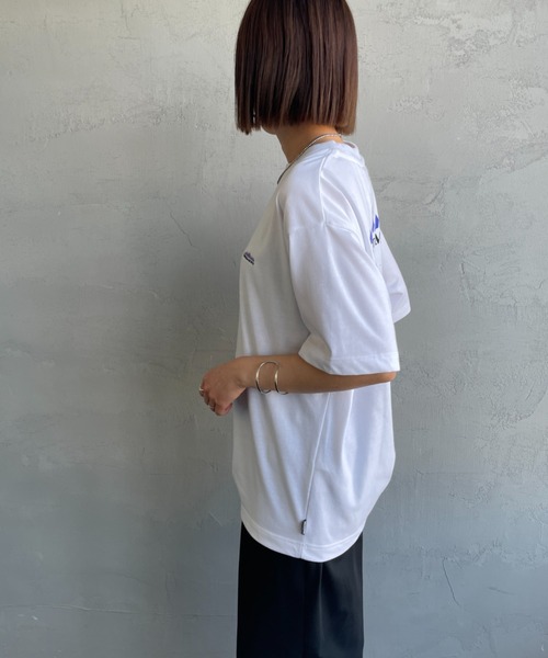 「THOUSAND MILE」 半袖Tシャツ M ホワイト レディース_画像8