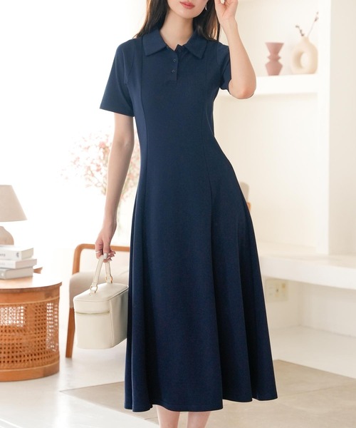 「KOBE LETTUCE」 半袖ワンピース M ブラック レディース_画像5