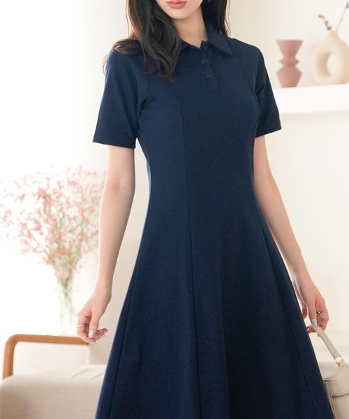 「KOBE LETTUCE」 半袖ワンピース M ブラック レディース_画像6