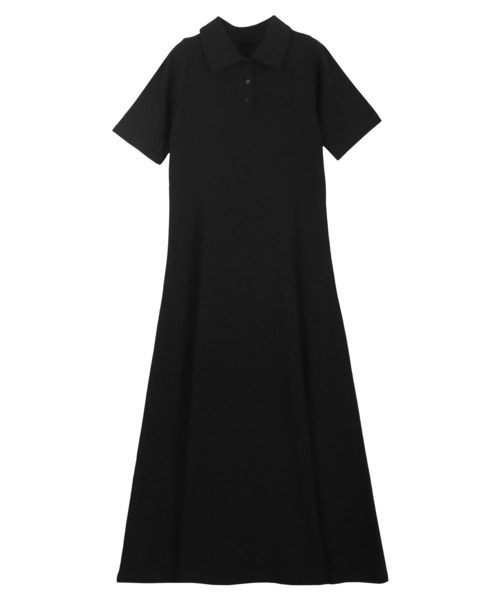 「KOBE LETTUCE」 半袖ワンピース M ブラック レディース_画像9