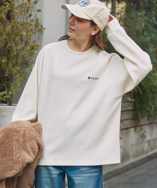 THE CRAFT CREW PRODUCTS トレーナー スウェット モールワッフル